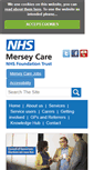 Mobile Screenshot of merseycare.nhs.uk